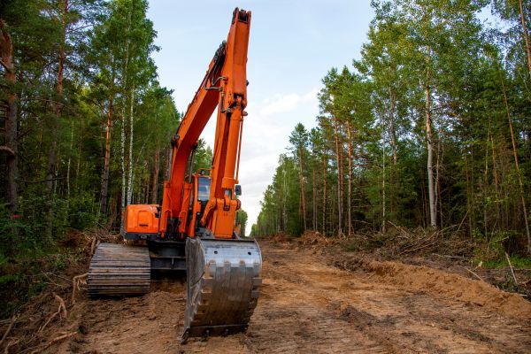 Cost of Backhoe Land Clearing in Tracy
